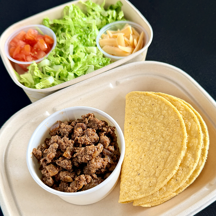 Ground Beef Crunchy Tacos (GF)