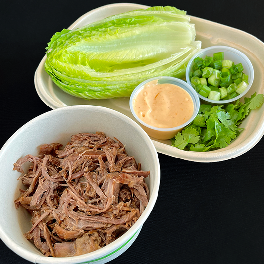 Asian Beef Pot Roast Lettuce Wraps (GF, DF)