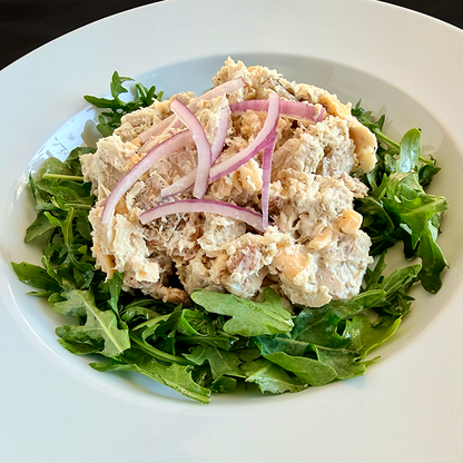 Cheddar Bacon Ranch Chicken Salad (or Sandwich) (GF)