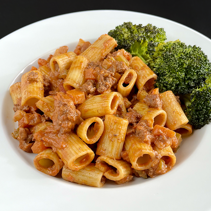 Rigatoni with Bolognese