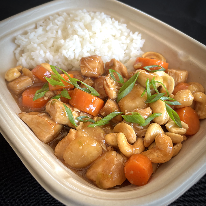 Cashew Chicken with Rice (GF, DF)