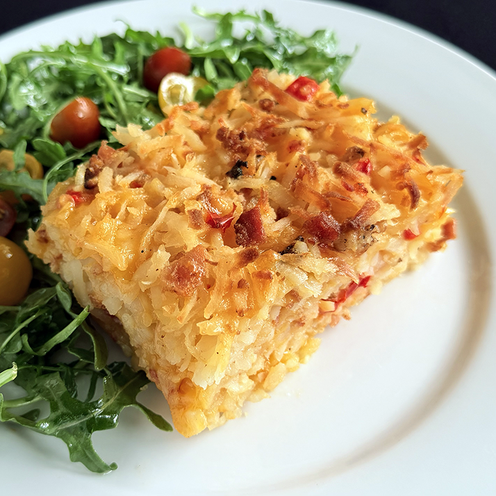 Hashbrown Cheddar Bake (GF)