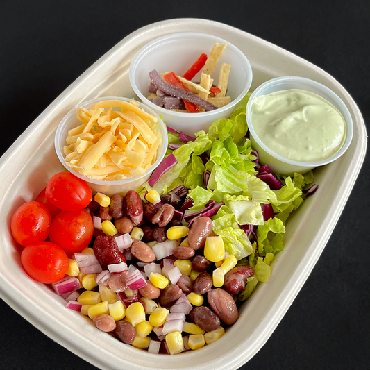 Mexican Chopped Salad with Avocado Ranch (GF, Veg)