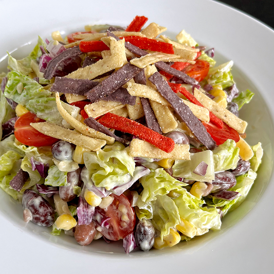 Mexican Chopped Salad with Avocado Ranch (GF, Veg)