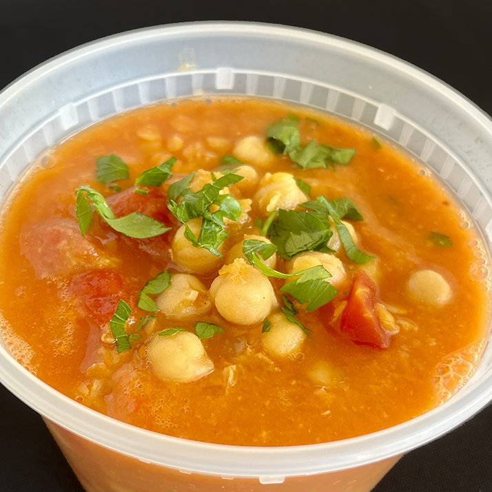 Moroccan Lentil and Chickpea Soup (GF, DF, Veg)