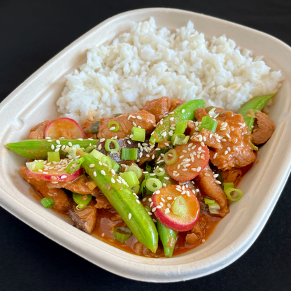 Pork Bulgogi with Stir-Fried Vegetables (GF, DF)