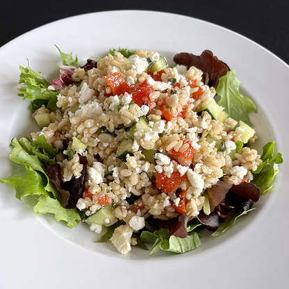 Brown Rice and Barley Salad (Veg)