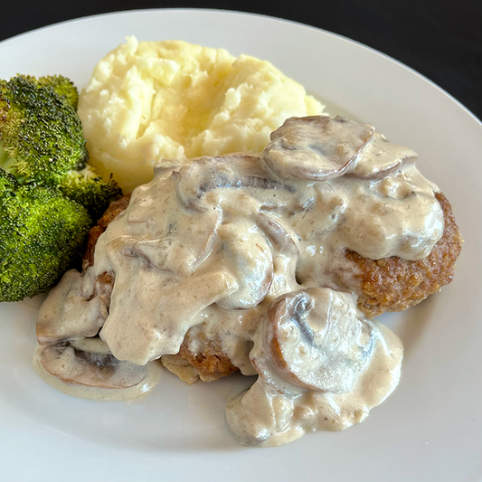 Salisbury Steak with Mashed Potatoes