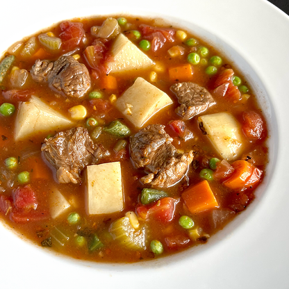 Vegetable Beef Soup (GF, DF)