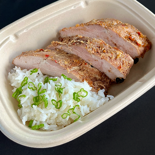 Vietnamese Braised Pork Ribs with Coconut Rice (DF)